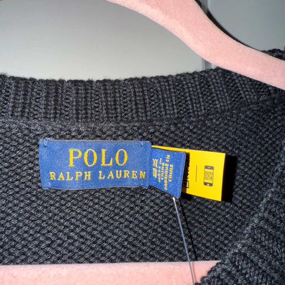 Women's Ralph Lauren Polo Ski Bear Sweater Size 2XL - Picture 3 of 6